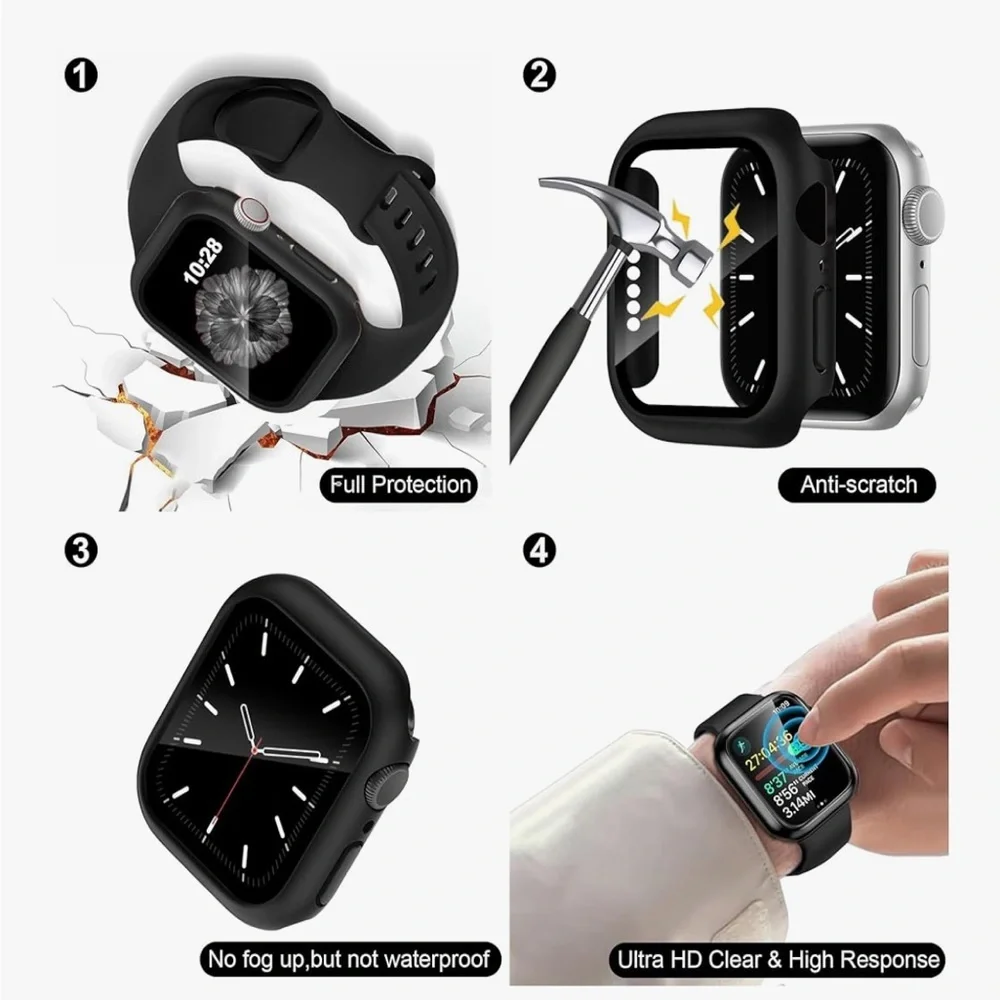 Smartwatch Protective Case Set